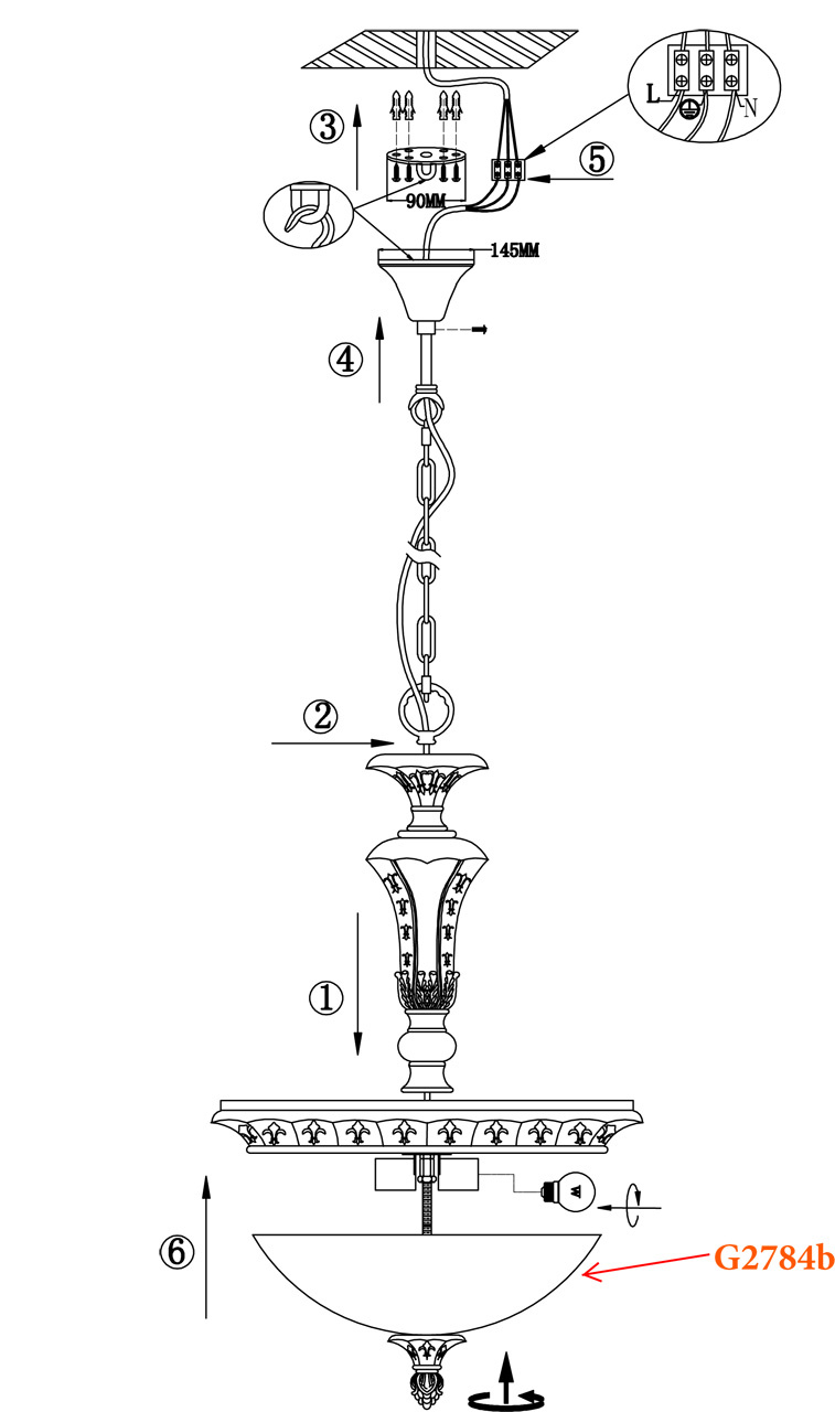 Подвесной светильник Odeon Light Ridera 2784/3