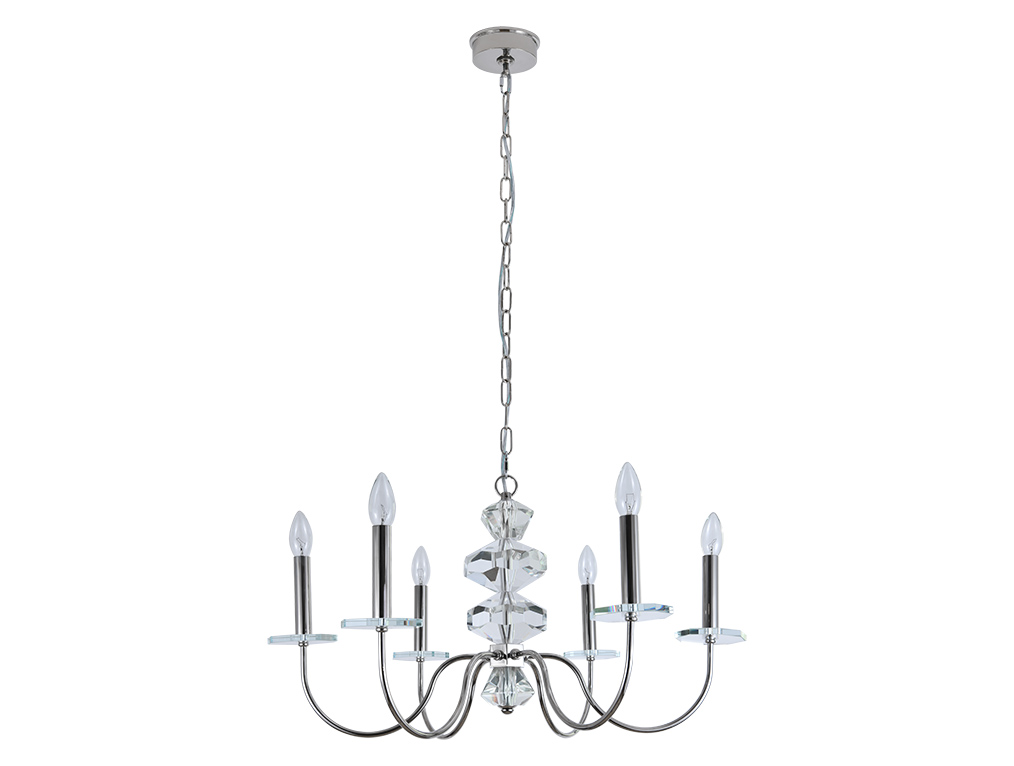 Подвесная люстра Newport Vanessa 3876/С nickel М0070660