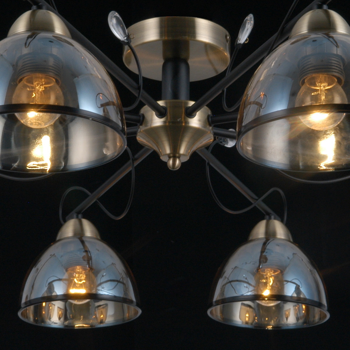 Потолочная люстра Illumico IL0251-8CSQ-79 BK AB