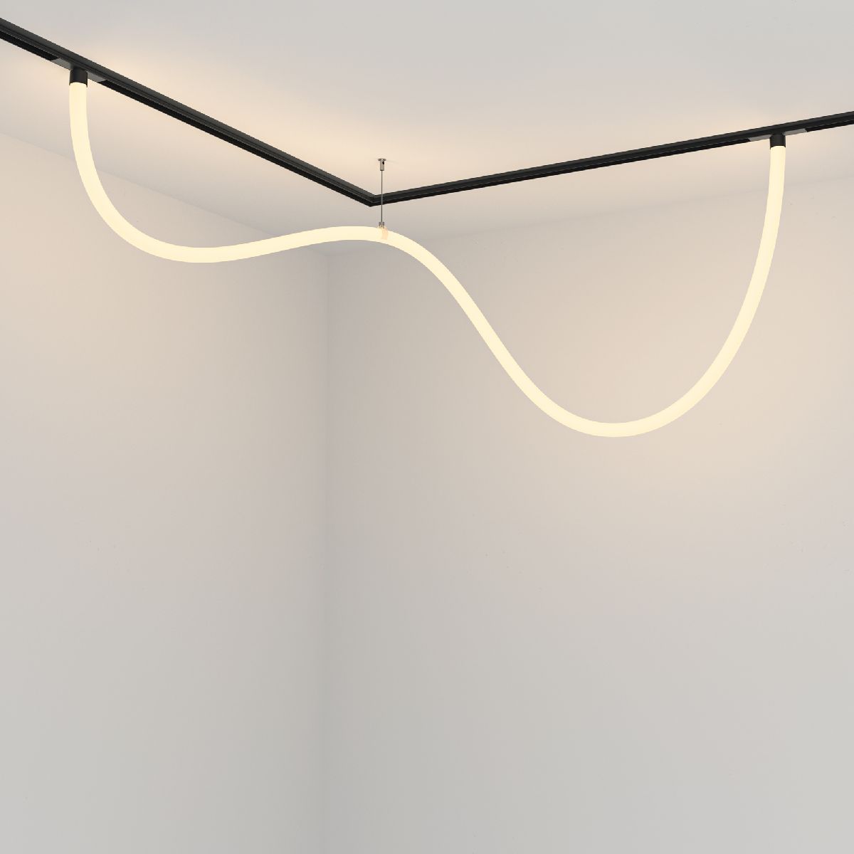 Трековый магнитный светильник Maytoni Tau TR101-2-50W3K-B