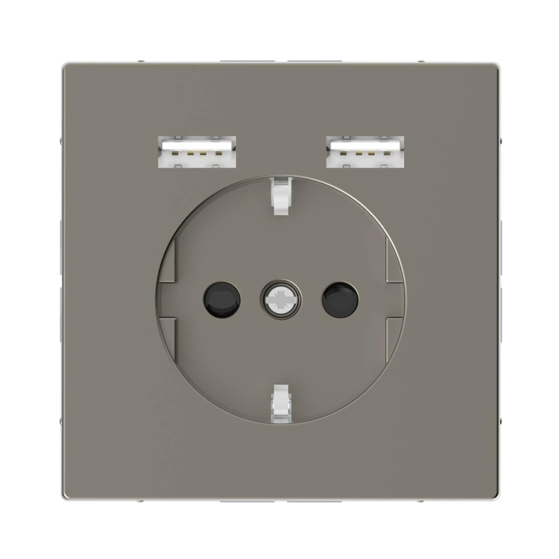 Розетка компьютерная USBx2 Schneider Electric Merten D-Life MTN2366-6050