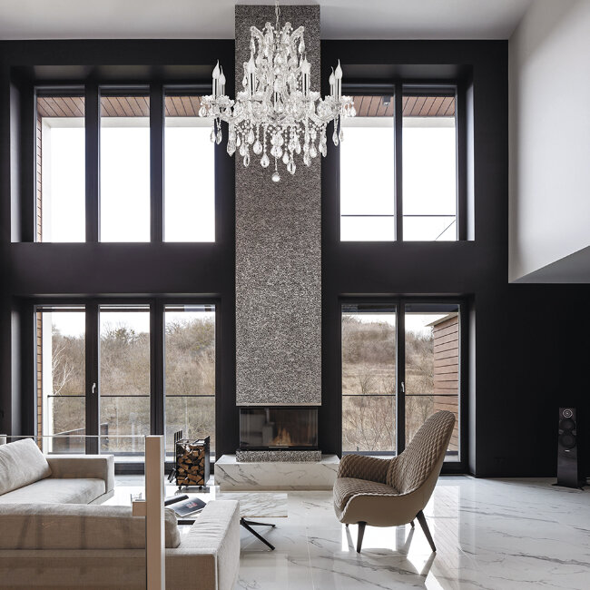 Подвесная люстра Lumien Hall Josephine LH0012/8P-CR