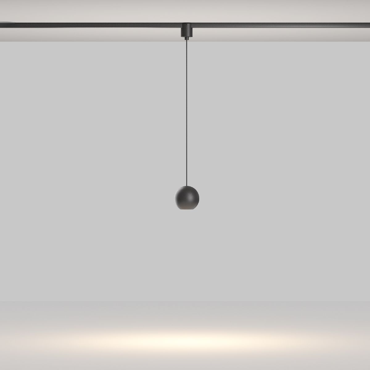 Трековый подвесной магнитный светильник Maytoni Sfera TR165-1-8W3K-M-B