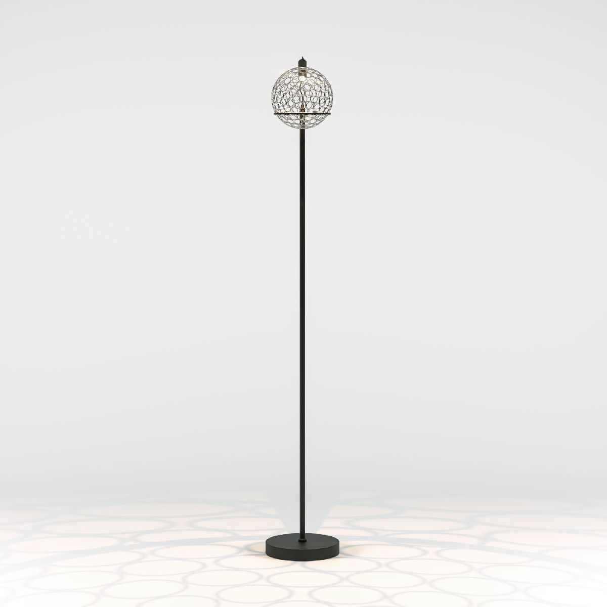 Торшер Eurosvet Gemini 80492/1 черный a069041