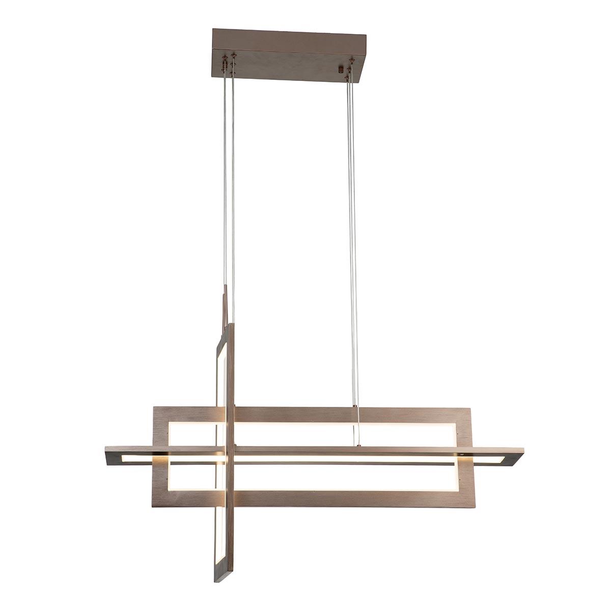 Подвесная люстра Indigo Realta 14004/3P Brown V000009L