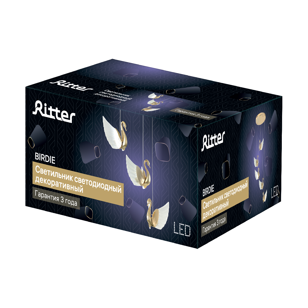 Каскадная люстра Ritter Birdie 51637 2