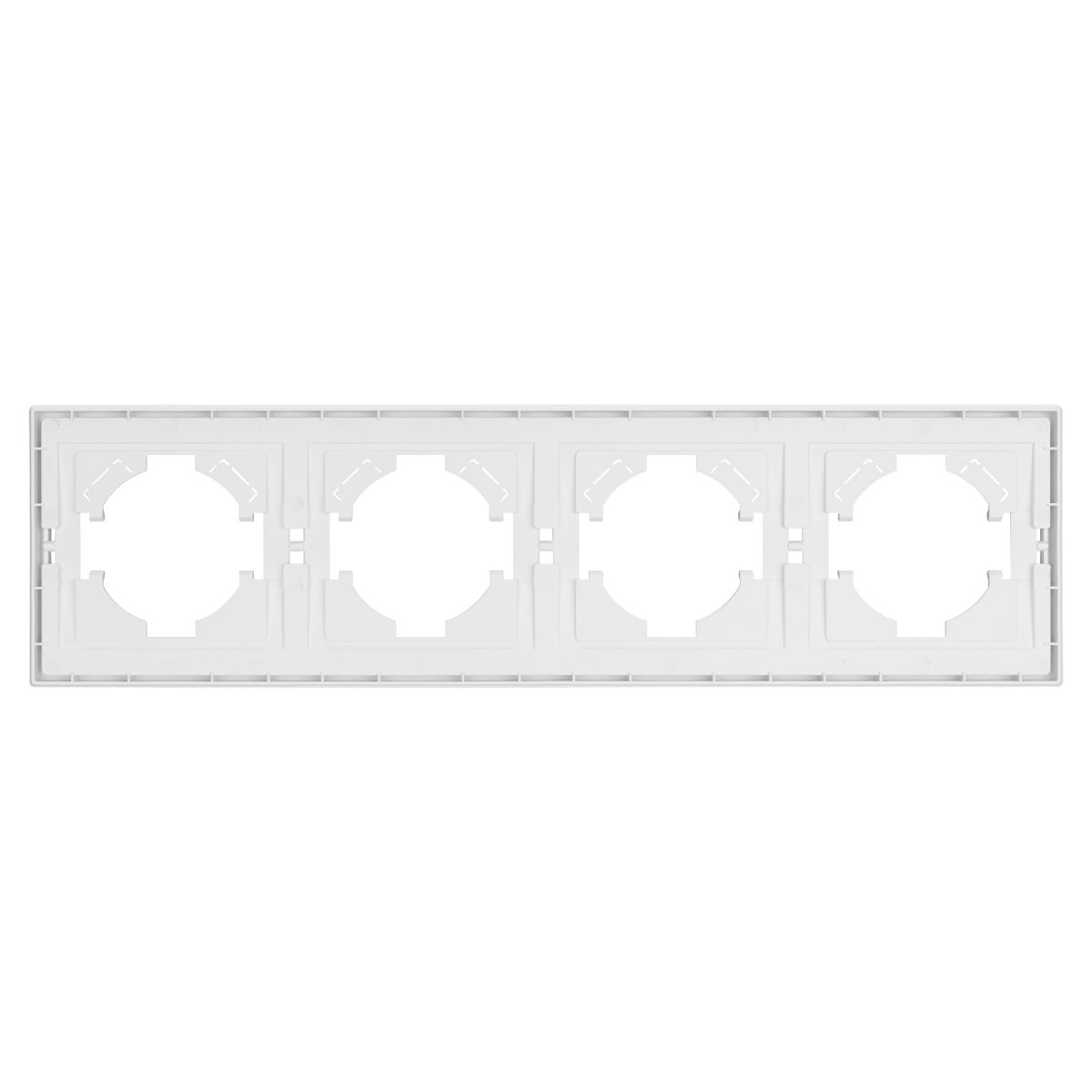 Рамка пластиковая на 4 поста Arlight FRM-TENDO-PL-4-WH 053847