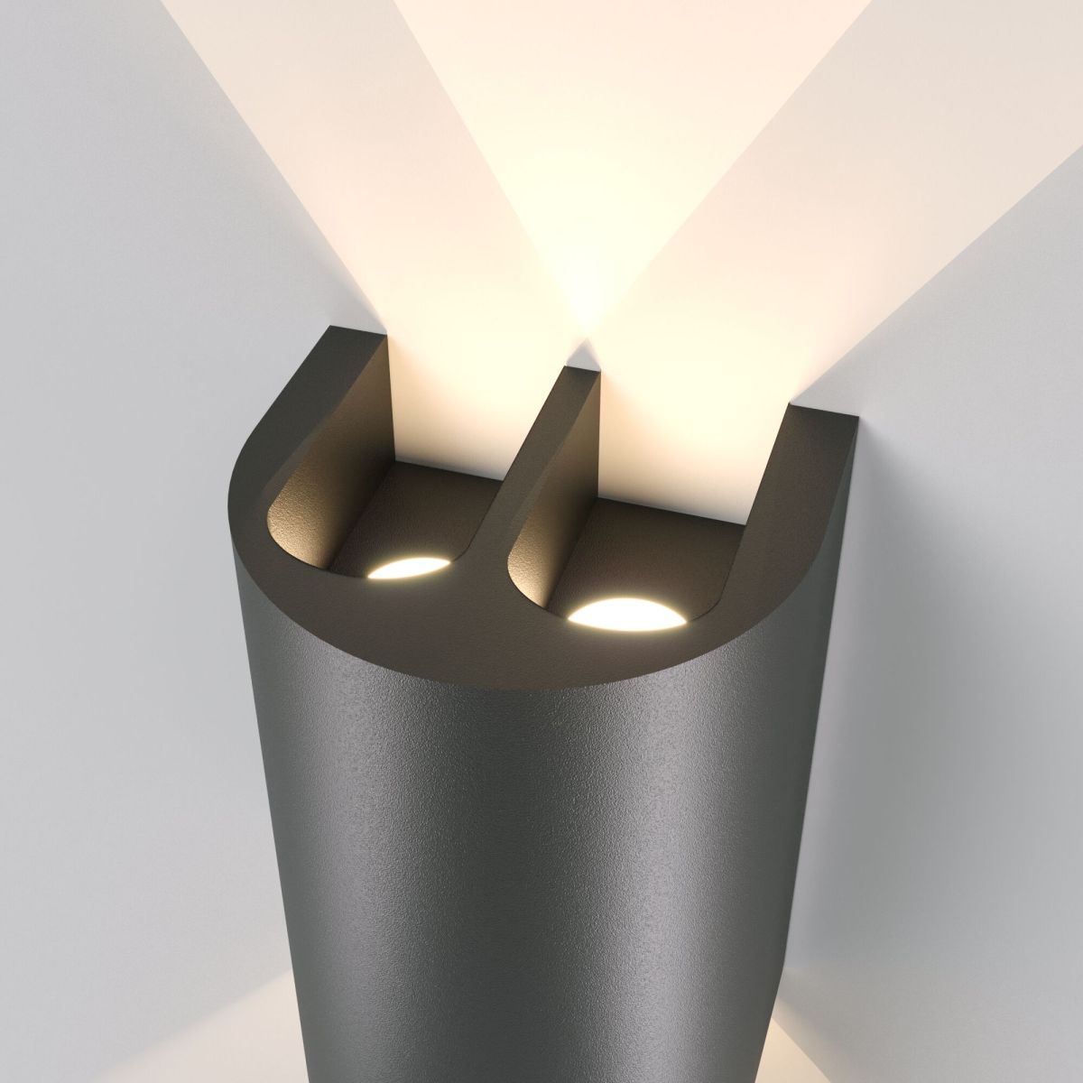 Уличный настенный светильник Elektrostandard Twinray 4000K 35194/W 4690389217326 a071009