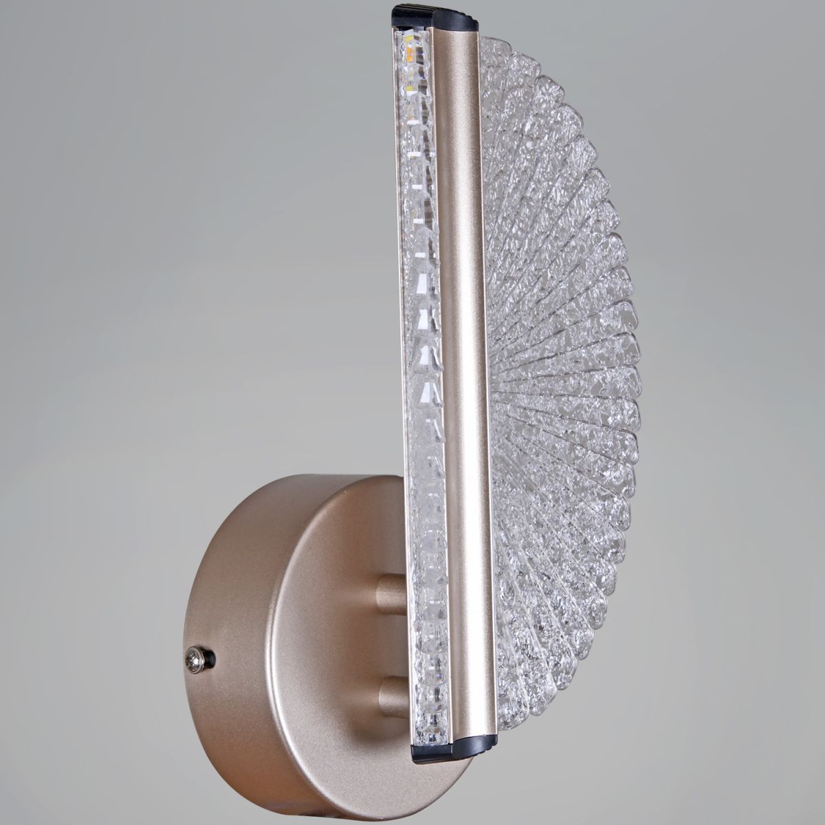 Настенный светильник Reluce 00490-0.2-01S champagne silver