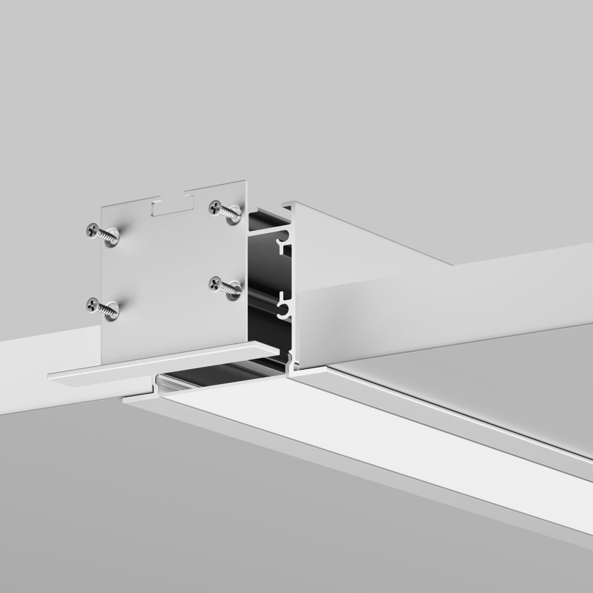 Комплект заглушек для профиля 50×35 2шт Maytoni Led Strip ALM-5035T-S-EC 642034
