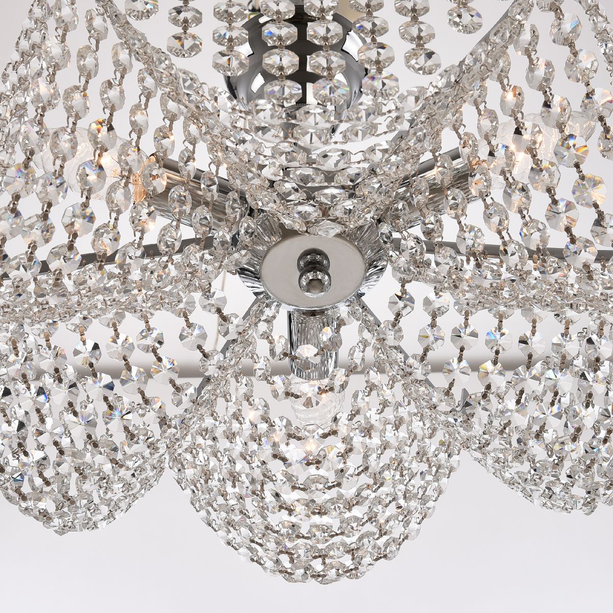 Потолочная люстра Bohemia Ivele Crystal 778/42 Ni