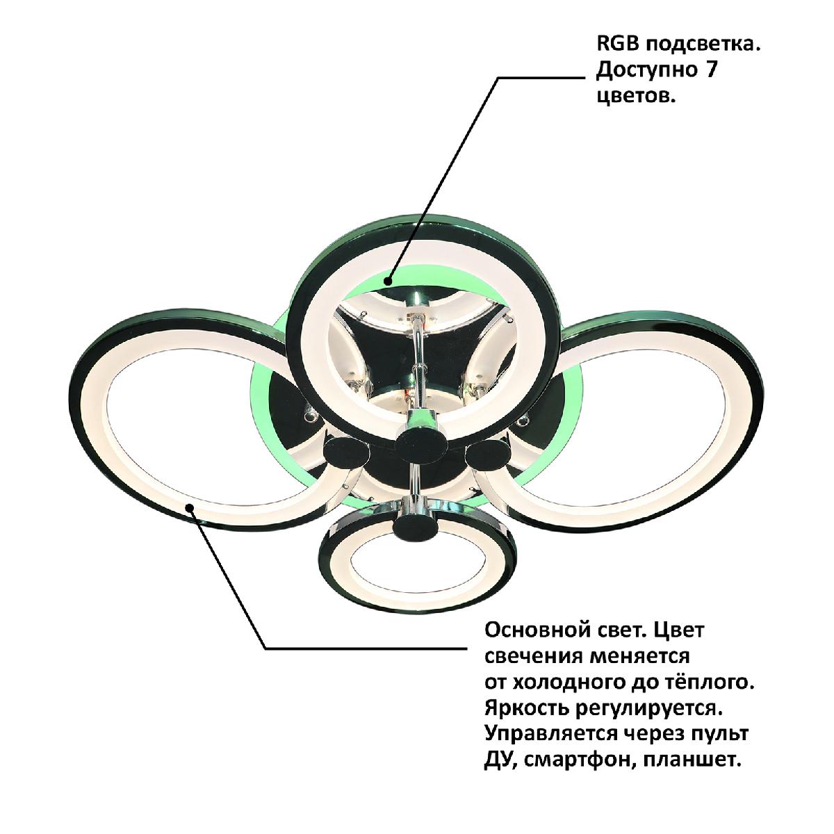 Потолочная люстра Natali Kovaltseva INNOVATION STYLE 83024
