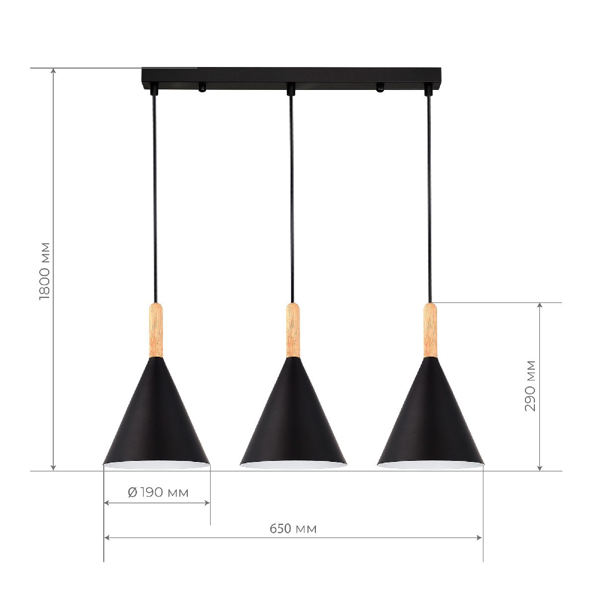 Подвесной светильник Evoluce Arket SLE1255-403-03