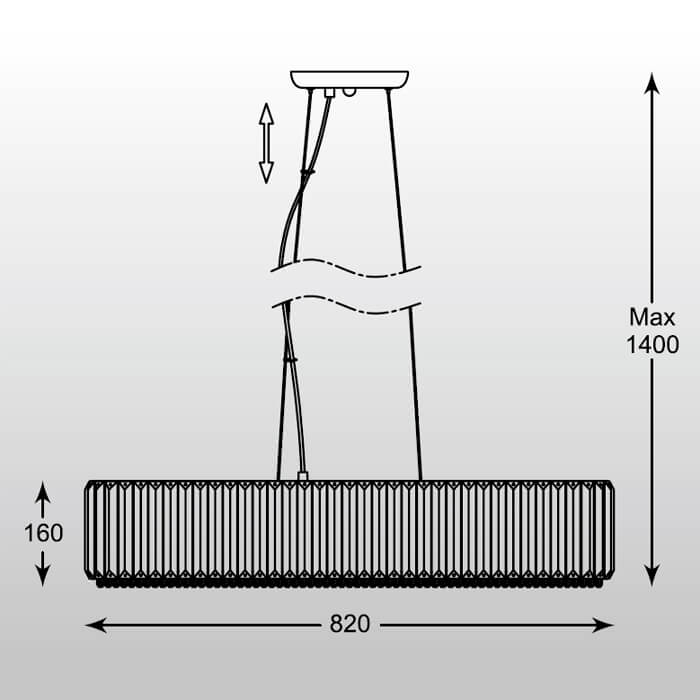 Подвесная люстра Zumaline Prince P0360-06D-F4AC