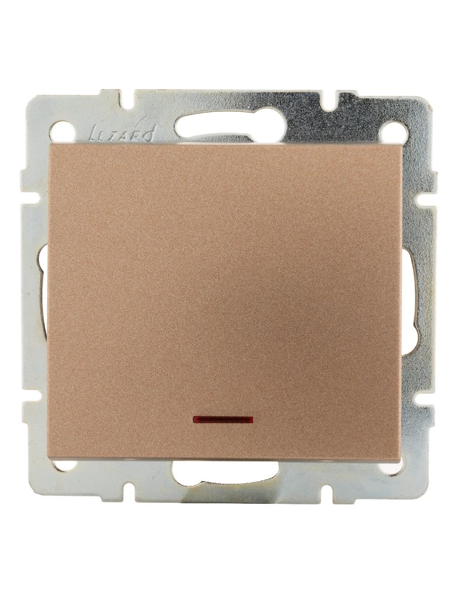 Выключатель с подсветкой Lezard Rain 703-3188-111