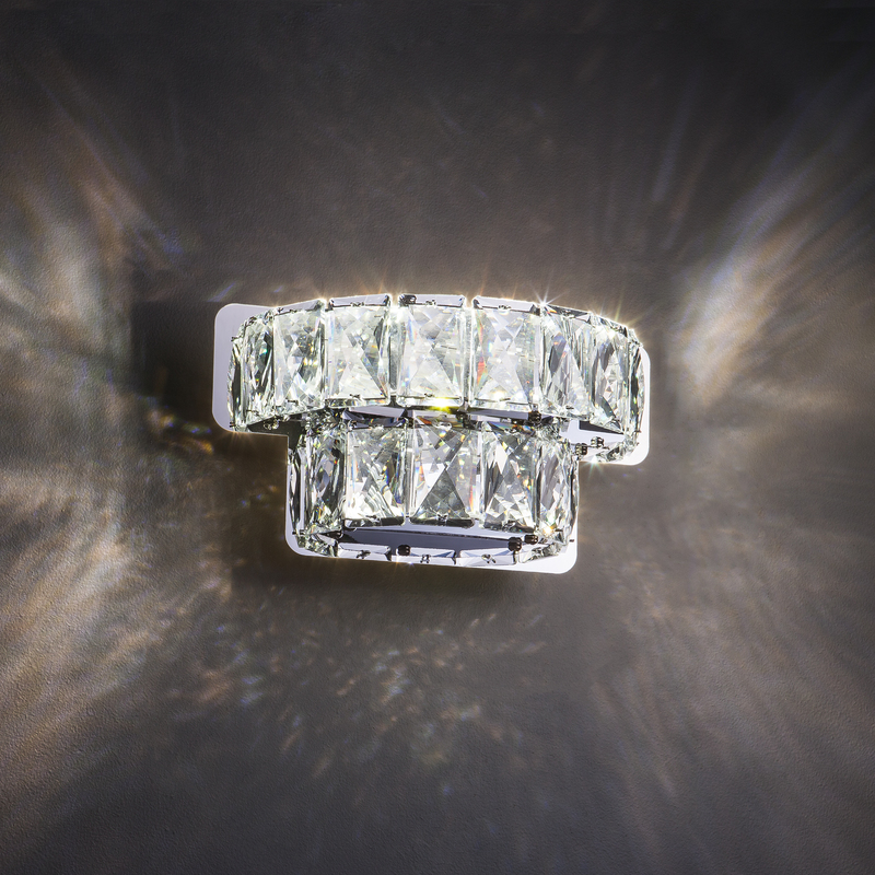 Настенный светильник Eurosvet Grasia 90059/2 хром