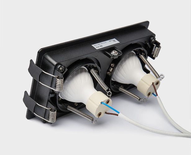 Встраиваемый светильник Italline DE-312 black