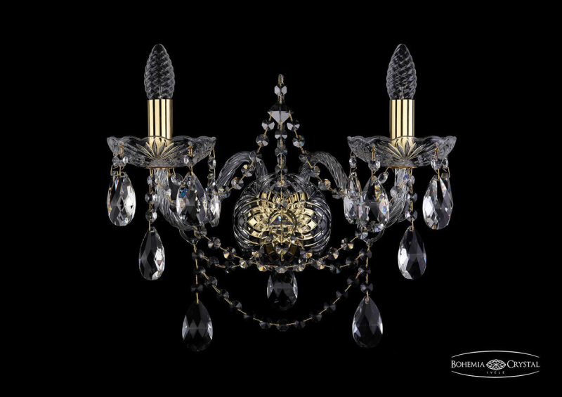Бра Bohemia Ivele 1411B/2/195/XL/G