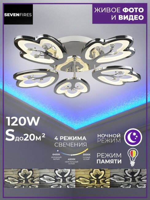 Потолочная люстра Wedo Light Agna 75267.01.03.05