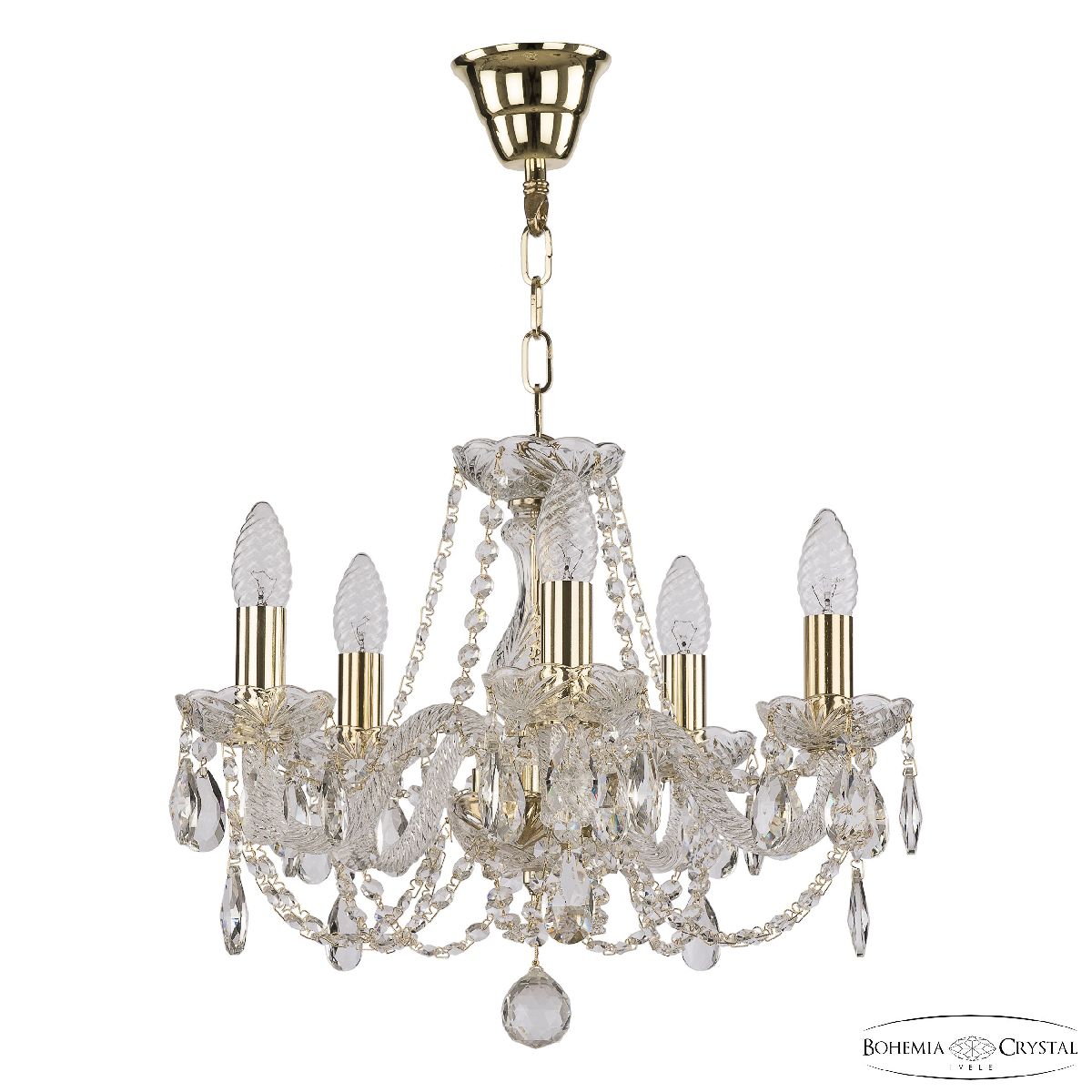 Подвесная люстра Bohemia Ivele Crystal 101/5/141 G