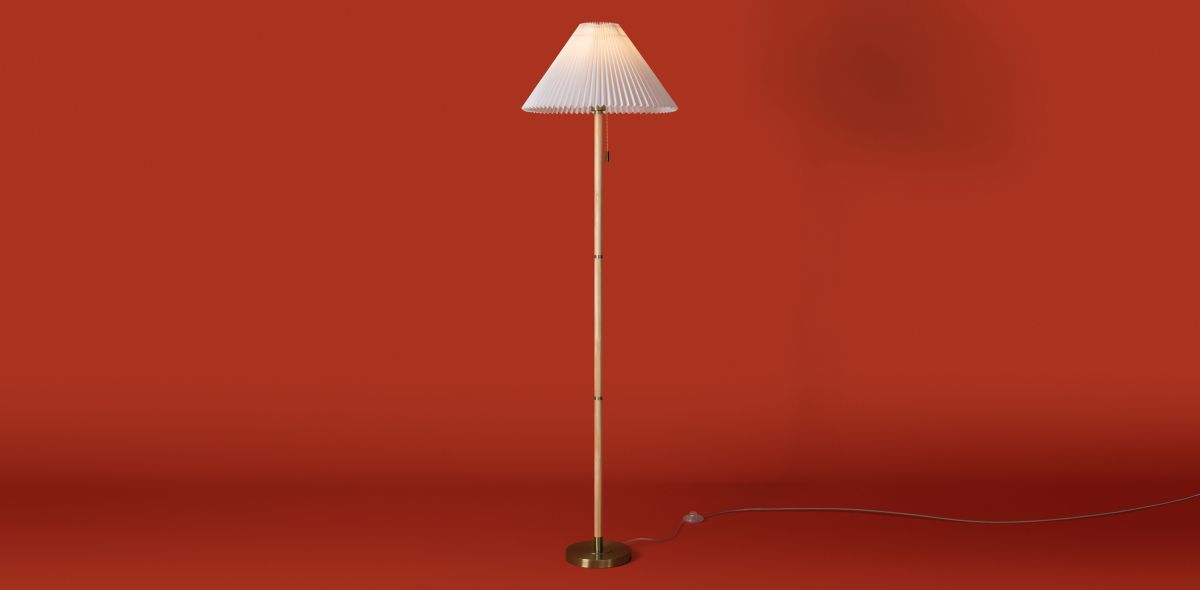 Торшер в скандинавском стиле Freya Kinsley FR5533FL-01BS