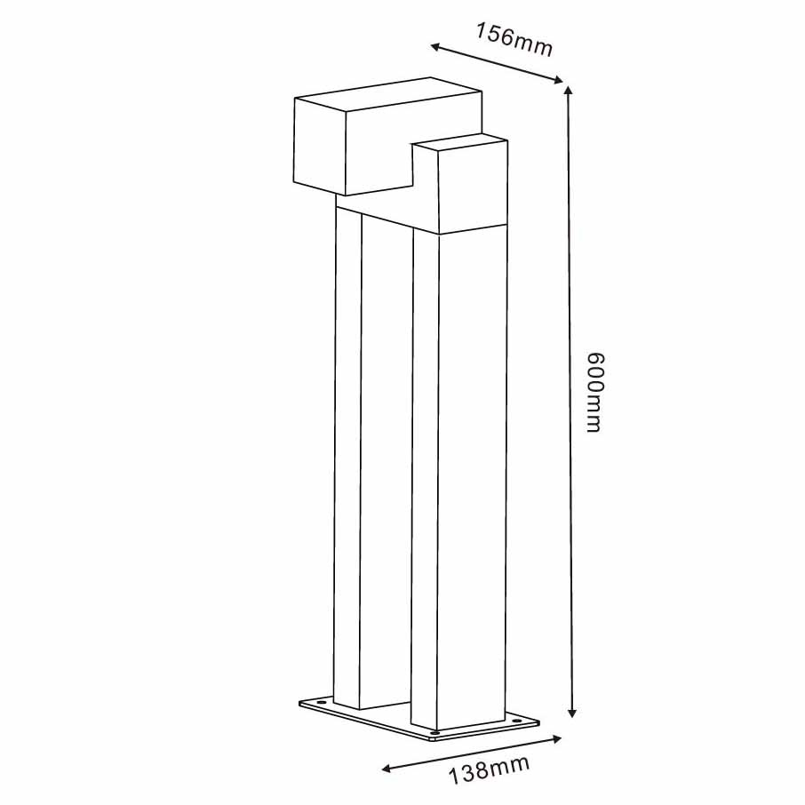 Уличный светодиодный светильник Lucide Kwinto 28852/60/31