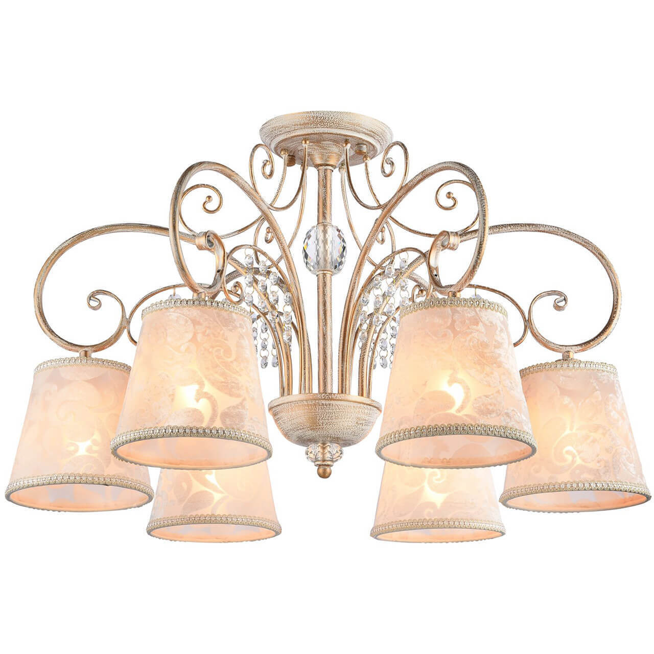 Подвесная люстра Freya Lorette FR2406-PL-06-WG