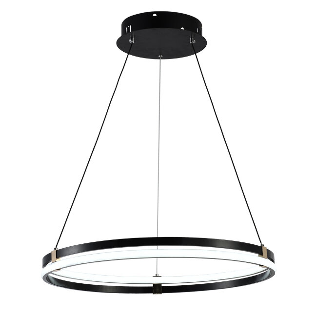 Подвесная люстра Seven Fires Liven SF5023/1P-BK-GD