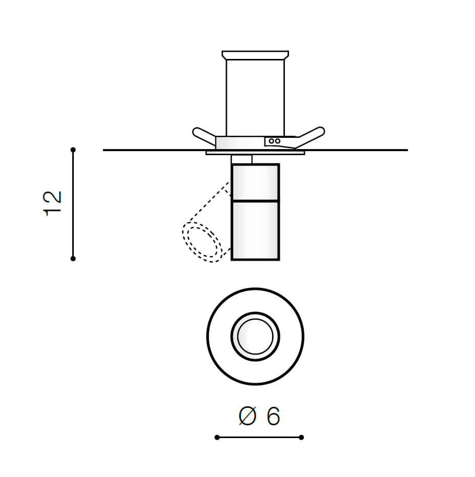 Встраиваемый светильник Azzardo Lina AZ2708