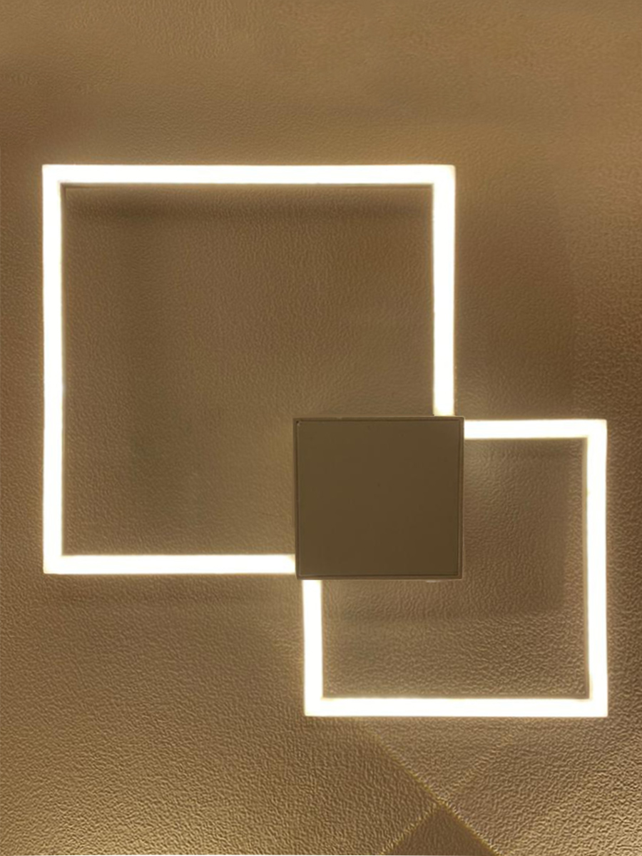 Настенный светильник Elvan GW-46220/2SQ-20W-WW-Wh