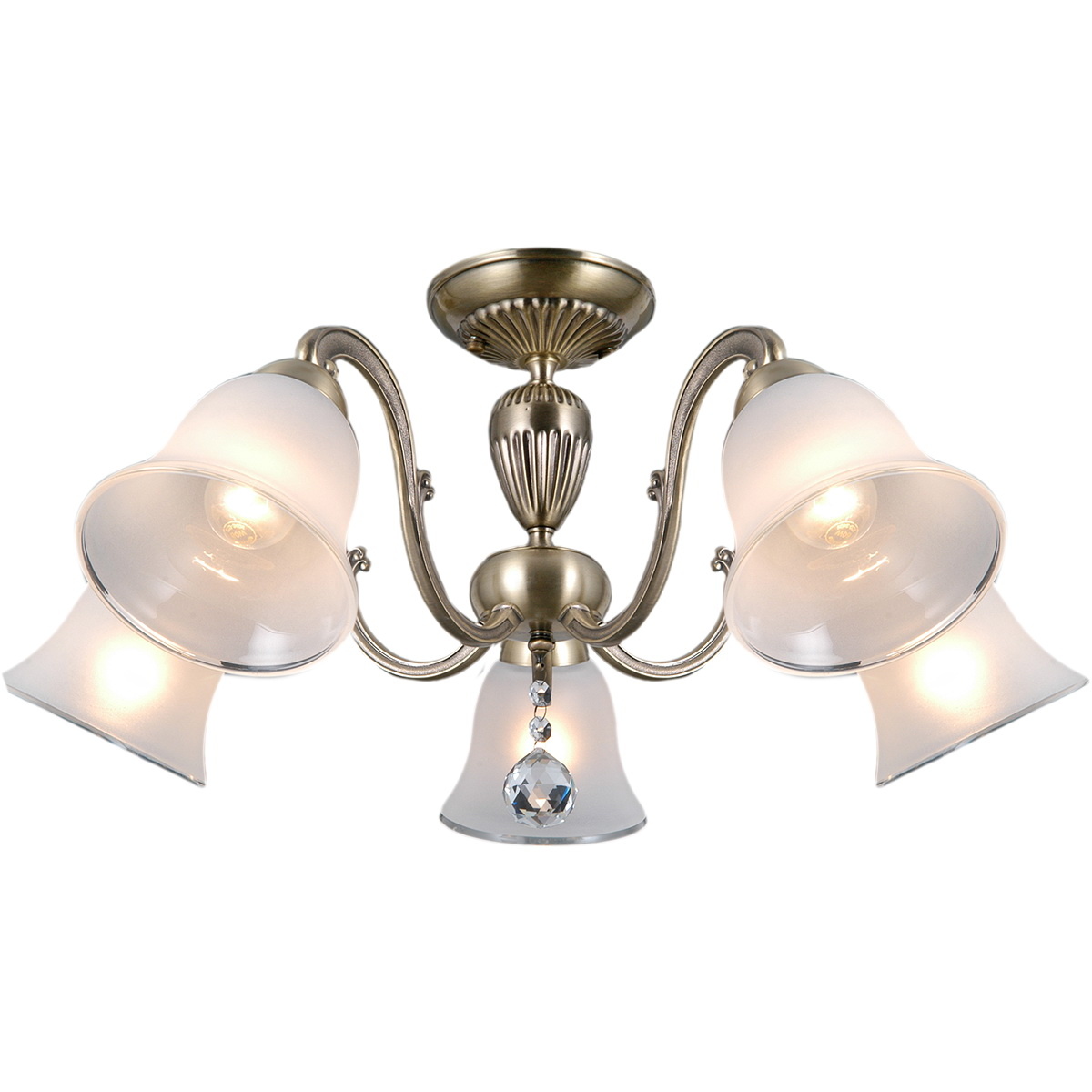 Люстра на штанге Illumico IL0427-5CSQ-29 AB