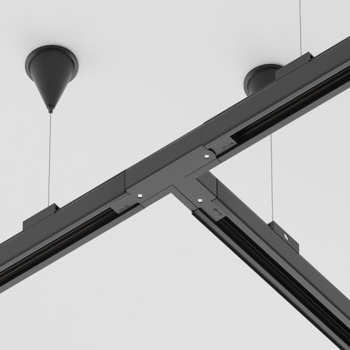 Коннектор T-образный Maytoni Technical Accessorises TRA005CT-31B-R