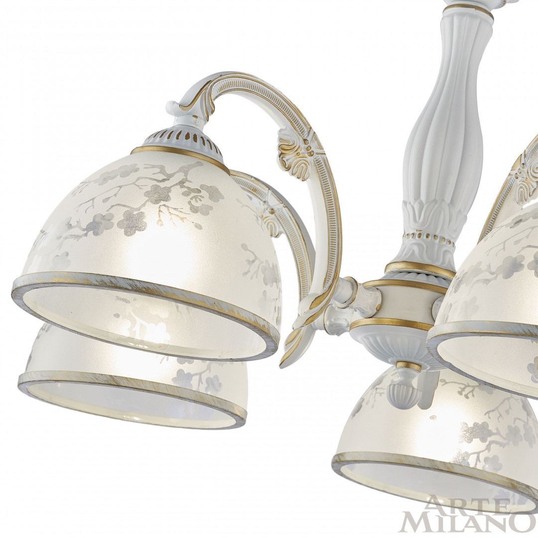 Подвесная люстра Arte Milano 349737/5 WT+G