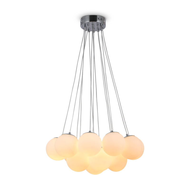 Подвесной светильник в виде шариков Freya Fiesta FR5231PL-13CH