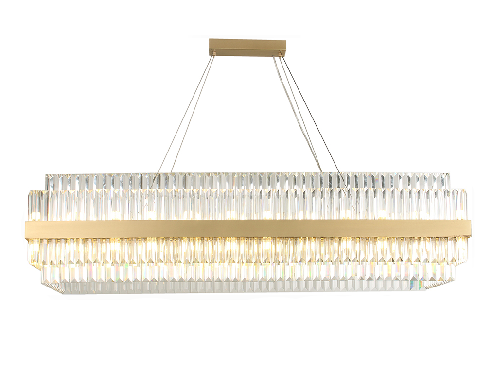 Подвесная люстра Newport Kelly 10242/120 brass М0067325