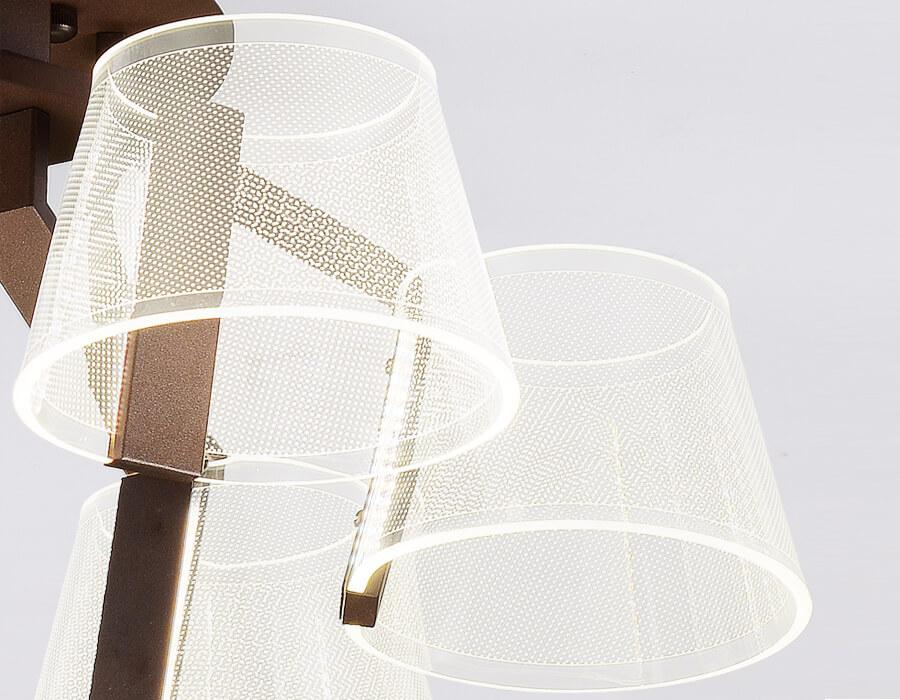Потолочная светодиодная люстра Ambrella Light Original AK4012