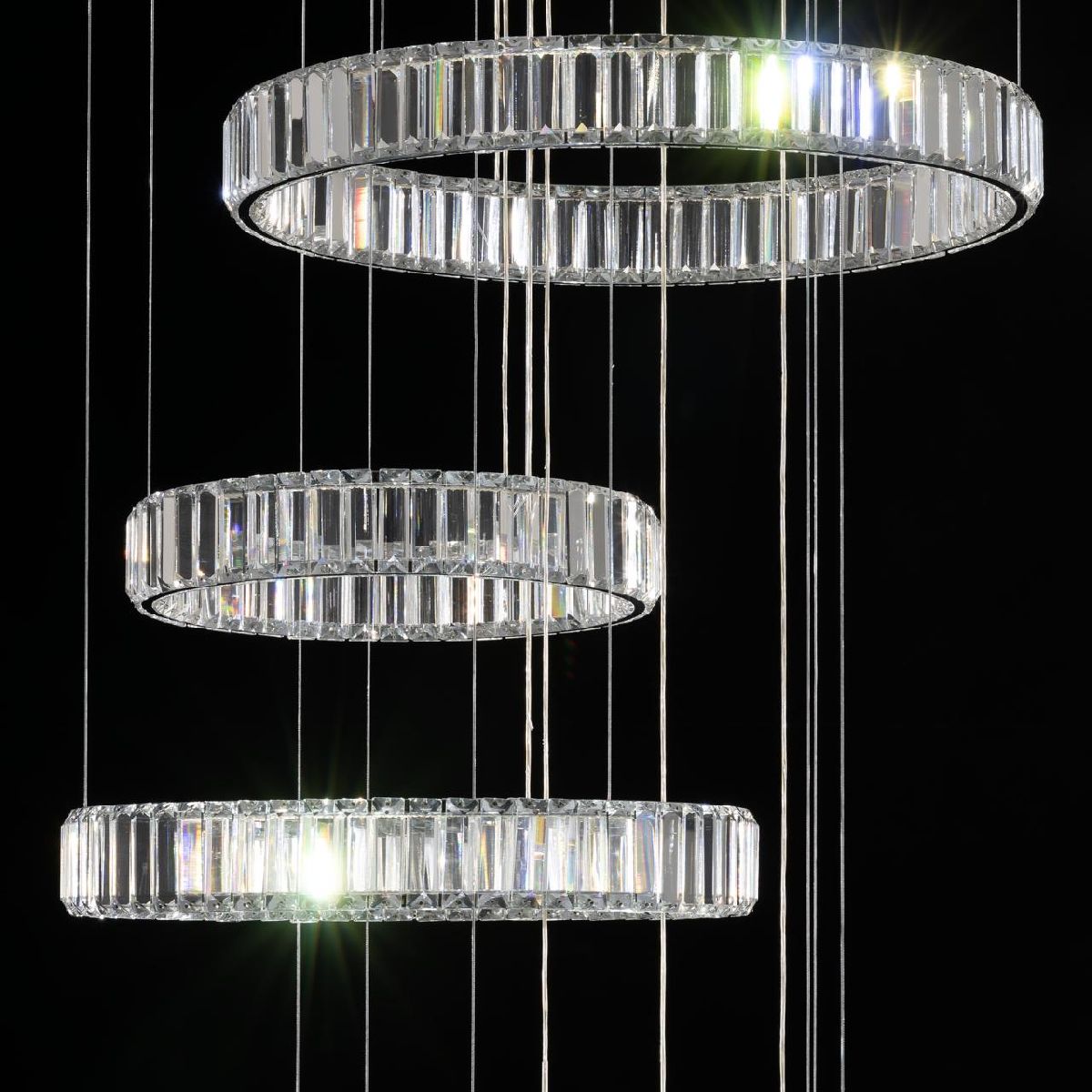 Каскадная люстра Citilux Чезаре CL338661