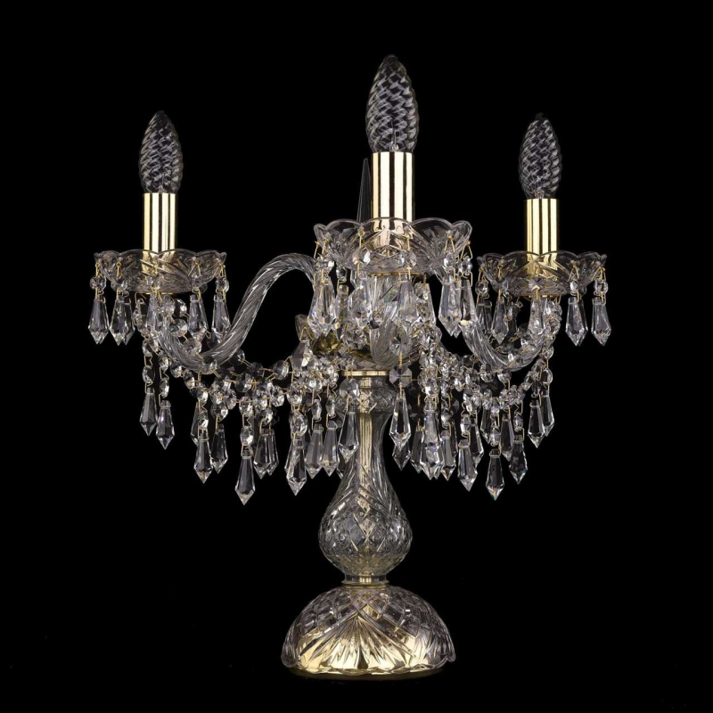 Настольная лампа Bohemia Ivele 1403L/3/141-39/G