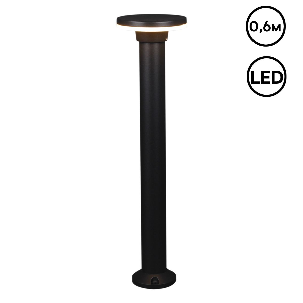 Ландшафтный светильник Reluce 09974-0.7-001JH 0,6M LED12W BK RLOS УЦ