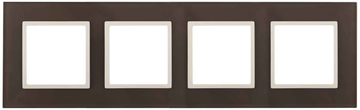 Рамка на 4 поста Эра Elegance 14-5104-31 Б0034539