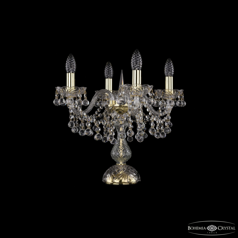 Настольная лампа Bohemia Ivele Crystal 1409L/4/141-39 G