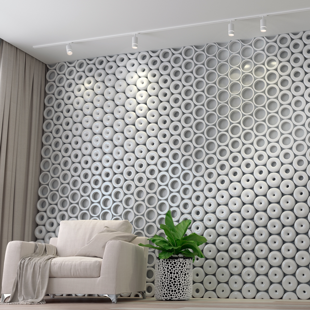 Трековый однофазный светильник Novotech Elina 370778