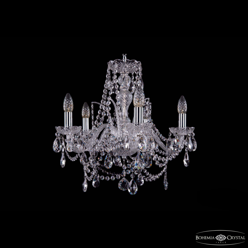Подвесная люстра Bohemia Ivele Crystal 1411/5/160 Ni