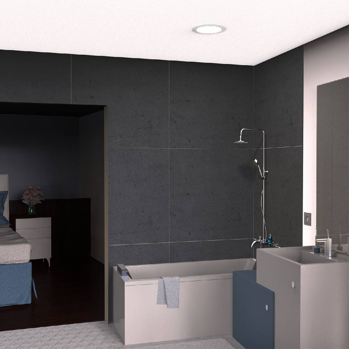 Встраиваемый светильник Gauss Downlight 999420209