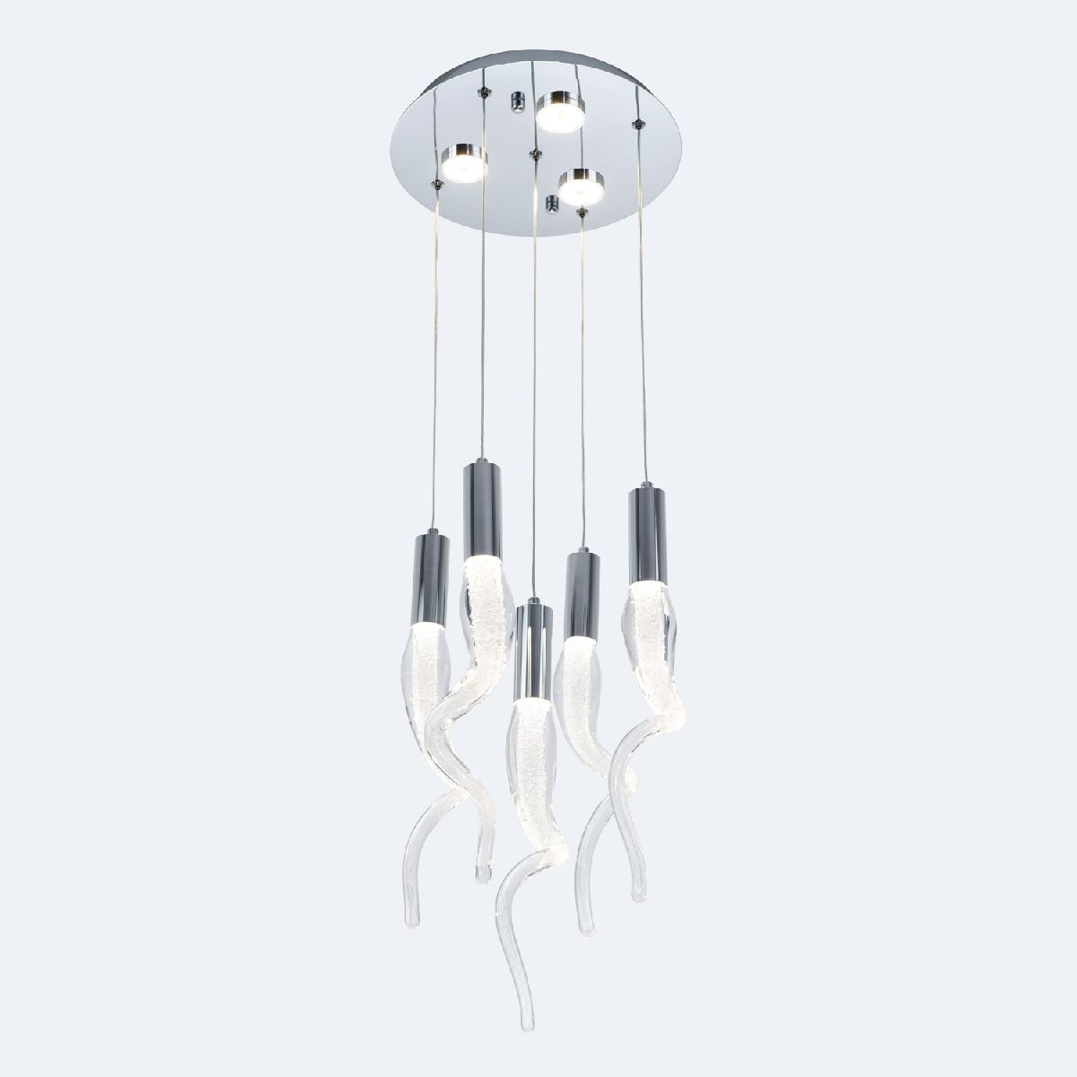 Каскадная люстра Modestyle MS.89135.5 CR