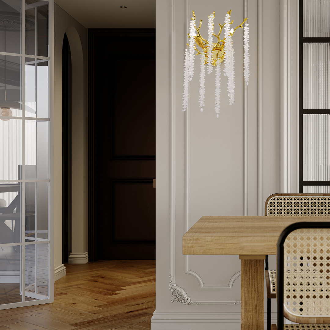 Настенный светильник Arte Milano 23122.255.2.E14.A GD