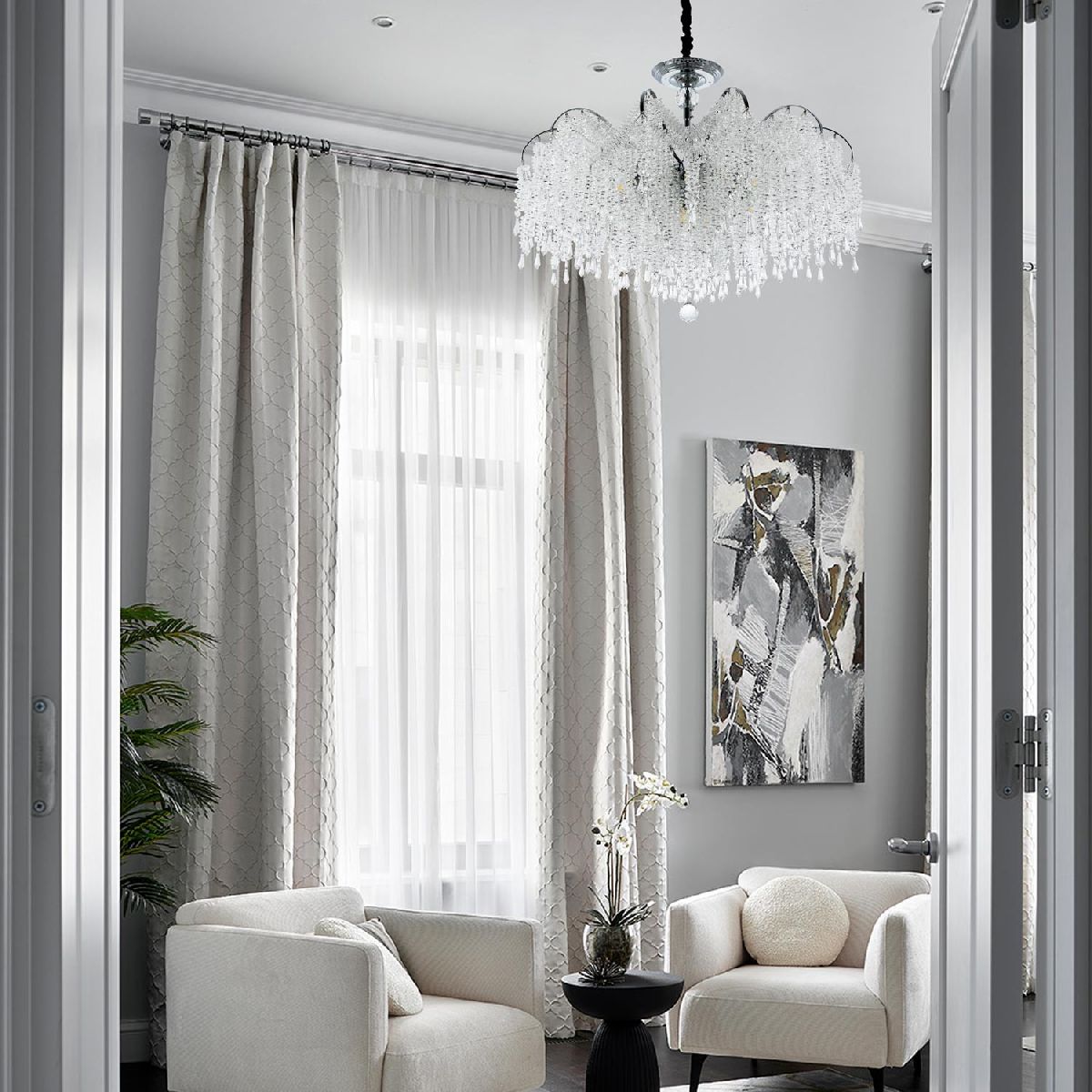 Подвесная люстра Modelux ML.855.16 CR