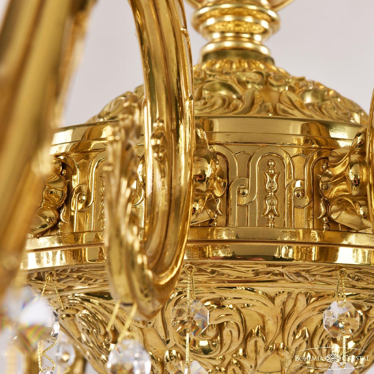 Подвесная люстра Bohemia Ivele Crystal Florence 71401/12/360 A G FE1S