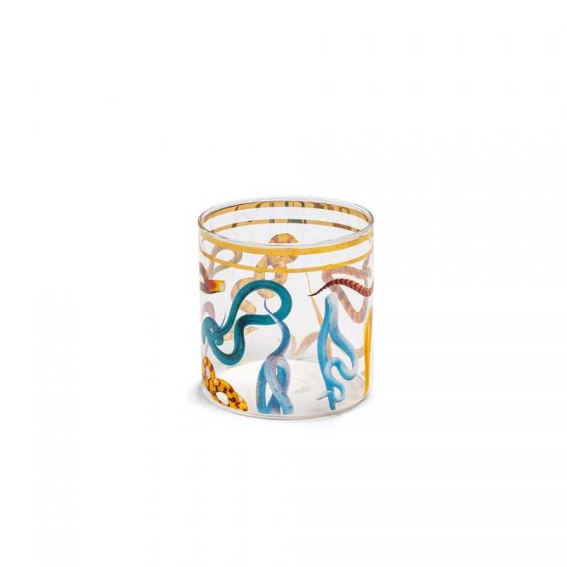 Стакан Snakes Seletti Toiletpaper Glass 15983
