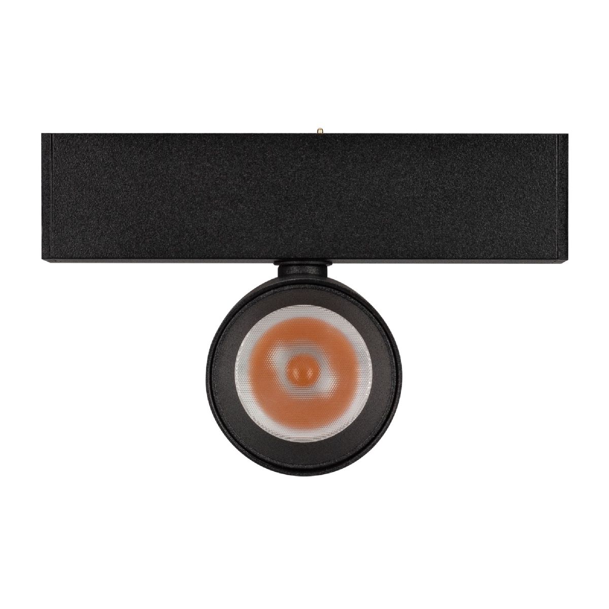 Трековый магнитный светильник Arlight MAG-SPOT-25-R120-12W Warm3000 (BK, 30 deg, 24V) 033678(1)